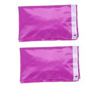 TOYANDONA 2 Pezzi Banner decorativo volante arredamento bianco Bandiera all'aperto bandiera da giardino pensile striscioni da giardino in tinta unita tessuto Viola,porpora