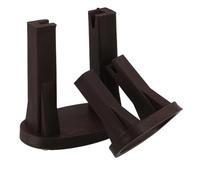 TOYANDONA 2 Pezzi Base per Ruota Idraulica in Plastica per Fontana Fai-da-Te, Resistente al Ribaltamento, Design Naturale Minimalista per Decorazione da Scrivania e Giardino Zen