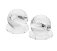 TOYANDONA 2 Pezzi Billiards Training Device Allenatore di Allineamento per Snooker, Strumento di Pratica per Pool, Vetro e Acrilico, Correzione del Colpo Visivo, per Principianti e