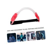 TOYANDONA 2 Pezzi Braccialetti LED per Corsa Notturna Fascia Fluorescente Sicurezza con Luce LED Luminosa per Jogger Ciclisti e Passeggiatori Ricaricabile e Portatile visibilità Fino Ore