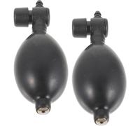 TOYANDONA 2 Pezzi Bulbo di Gonfiaggio in Lattice per Misuratore di Pressione Sostituzione Sfera Manuale con Valvola di Rilascio Aria Compatibile per Apparecchi Medici e Massaggi