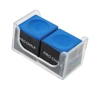 TOYANDONA 2 Pezzi Chalk Cubes For Billiard Cue Tips Stain-resistant Powder For Pool Table Accessories Smooth Application Cue Tip Protection
