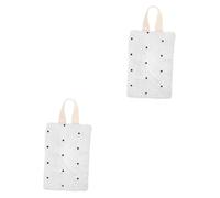 TOYANDONA 2 Pezzi Confezione di salviette umidificate stoccaggio sopra la porta custodia a Dispenser per pannolini Dosatore versatile custodia da appendere borsa riutilizzabile