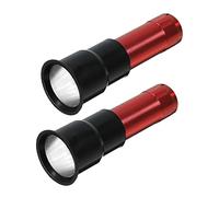 TOYANDONA 2 Pezzi Contenitore per Uova Luce per Candele per Uova Chioccia Lampada Incubatore di Uova di Gallina Incubazione Galline Speratura Incubatrice Candelabro Fertile Rosso ABS