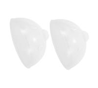 TOYANDONA 2 pezzi Coperchio per Cuociuova Sode Resistente Alte Temperature Accessorio Compatto per Cucine Piccole Copertura Ricambio Robusta per Uova Hard Boiled