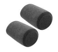TOYANDONA 2 Pezzi Copri Microfono in Spugna Antivento Grigio per Modello K688, Filtro Anti-pop per Microfono da Studio, Paravento Riduzione Rumore per Podcast, Streaming e Performance Dj