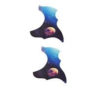 TOYANDONA 2 Pezzi Di Battipenna Autoadesivo Per Chitarra Parti Di Chitarra Design Adesivo Planet Facile Installazione Proteggi La Tua Chitarra Da Plettri E Chiodi