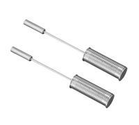 TOYANDONA 2 pezzi Filtro per Tè in Acciaio Inossidabile con Maglia Fine Colino per Teiera e Tisane Riutilizzabile e Facile da Pulire per Filtrare Foglie di Tè Sfuso e Gustare una Tazza