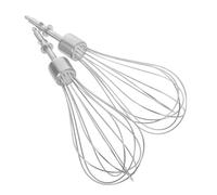 TOYANDONA 2 pezzi Frusta Elettrica per Uova in Acciaio Resistente per Mini Mixer Manuale Accessori per Sbattitore Portatile per Montare Panna e Uova Strumenti Cucina Riutilizzabile