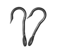 TOYANDONA 2 Pezzi Gancio Metallo per Trave Spalla Ganci Pesanti Resistenti per Sollevamento e Giardinaggio Superficie Liscia Protettiva Facile Installazione