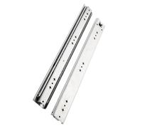TOYANDONA 2 Pezzi Guide per Cassetti Autobloccanti Resistenti da 10 a 16 Pollici in Acciaio Laminato a Freddo Cuscinetti a Sfera e Chiusura Morbida per Mobiletti e Comò