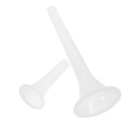 TOYANDONA 2 Pezzi Imbuto per Salsiccia in Plastica Riutilizzabile, Accessorio per Tritacarne Elettrico Riempimento Efficiente e Design Salvaspazio per Cucina e Preparazione Artigianale