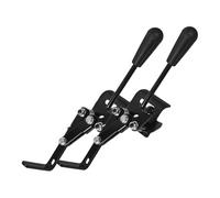 TOYANDONA 2 pezzi Leve Freno in Lega di Alluminio per Sedia Rotelle Manubrio Leggero e Resistente Leva Freno Meccanica di Ricambio per Sicurezza e Controllo Preciso