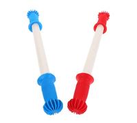 TOYANDONA 2 Pezzi Maniglie per Cavallo Dondolo Plastica Colorate Impugnature Threaded per Sostituzione Facile per Giocattoli da Cavalcare e Progetti Diy