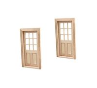 TOYANDONA 2 Pezzi Mini Porta E Finestra Decorazione Per La Casa Mini Mobili Prop Piccola Casa Tiny Houses Piccola Casa Mobili Per Casa Delle Bambole Tiny Homes Decorazione Mobili In