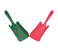 TOYANDONA 2 Pezzi Pala per Cenere da Stufa in Acciaio al Carbonio Design Compatto e Struttura Robusta, la Pulizia di Caminetti da Interno e Esterno
