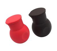 TOYANDONA 2 pezzi Pentola Sciogli Cioccolato in Silicone Stufa Fuso con Beccuccio Versatore e Coperchio Rimovibile Scalda Cioccolato e Burro per Forno Microonde e Bagno Maria Accessorio