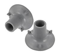 TOYANDONA 2 Pezzi Piedini di Ricambio in Gomma per Sedia da Doccia e Commode, Ventose Antiscivolo Tocco Confortevole per Case e Case di Riposo