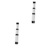 TOYANDONA 2 Pezzi Pieghevole Per Esplorazione Portatile Regalo Divertente Tema Tasca Argento Festa Zoomable Creativo Monoculare Favore Esperimento Pirata Retrattile Portatile Capitano