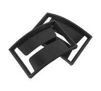 TOYANDONA 2 Pezzi Porta Pass per Occhiali da Sci e Casco, Clip Stabile in Abs Nero 9,2x2,4x0,6 Cm per Sport Invernali e Snowboard, Custodia Sicura per Biglietti