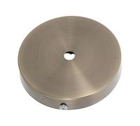 TOYANDONA 2 Pezzi Rosone per Lampadario in Ottone per Soffitto Piastra di Montaggio Resistente per Illuminazione da Soggiorno Accessorio per Fai da Te con Design Elegante