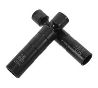 TOYANDONA 2 Pezzi Set di Bussole per Candele 14mm e 16mm, Attacco 3/8