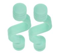 TOYANDONA 2 pezzi Supporto Magnetico Porta Lavatrice Carico Frontale Puntello Sportello Lavatrice in Plastica Resistente Fermaporta per Casa Hotel e Lavanderie Apertura Rapida e