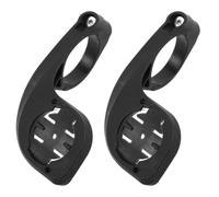 TOYANDONA 2 Pezzi Supporto per Computer Bici Regolabile Staffa Estensibile Manubrio per Ciclismo Design Leggero e Resistente per visibilità Ottimale in Tutte Le Condizioni di Guida