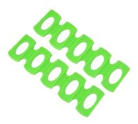 TOYANDONA 2 Pezzi Tappetino Frigorifero in Silicone Verde, Bottle Mat per Lattine a Strappo e Bottiglie, Leggero e Facile da Pulire, per Garage e Cantina