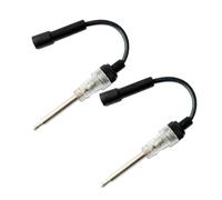 TOYANDONA 2 pezzi Tester Accensione Motore Auto Rilevatore Diagnostico Bobina con Doppio per Verifica Impianto di Accensione e Candele Strumento Inline Spark Plug Ignition Tester e Facile