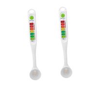 TOYANDONA 2 Pezzi Tester Salinità Digitale Portatile per Alimenti Misuratore Concentrato per Salamoia Sottaceti e Cibi Fermentati Alta Precisione e Facile Lettura