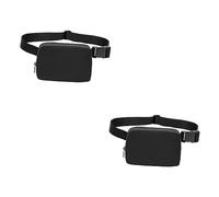 TOYANDONA 2 Pezzi Tracolla Nylon per Sportivi Fanny Pack e Vita Multifunzionale per Fitness