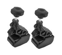 TOYANDONA 2 Pezzi Utensile per Smontagomme Manuale Compatto e Leggero in Plastica Nero, Morsetto per Pneumatici Adatto a Officina Professionale e Garage