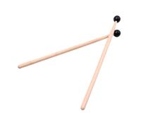 TOYANDONA 2 Pz bacchetta mazze di campana bacchette per percussioni tamburelli per adulti mazze per glockenspiel mazze di glockenspiel in legno lungo Carillon pianoforte tamburello bambino