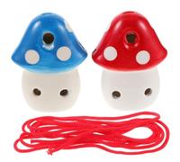 TOYANDONA 2 Pz ocarina strumento musicale the sound azzurra i figli kiddikutter giocattoli musicali per bambini giocattolo per bambini flauto musicale strumento ceramica