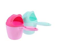 TOYANDONA 2 Pz Orso Tazza Di Shampoo Mestolo Per L'acqua Del Bagno Bambini Sciacquoni Per Shampoo Per Bambini Tazze Per Il Risciacquo Del Bagno Soffione Doccia Bambino Pp Fare Un Bagno