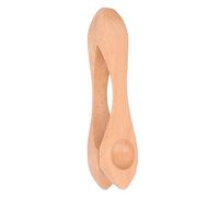 TOYANDONA 2 Pz Strumento Di Cucchiai Di Legno Djembe Tamburi Adulti Cucchiaio Musicale Professionale Patrimonio Musicale Per i Più Piccoli Mano Decorare Naturale Bambino Che Fa i Primi Passi