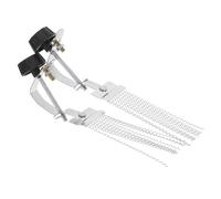 TOYANDONA 2 Pz tamburo rullante accessori batteria accessori per batteria meccanismo rullante cinturino sabbia testa filo Cintura cinghia per rullante molla a mezzo tamburo ferro Silver