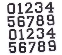 TOYANDONA 2 Set Adesivi Numerici Autoadesivi per Magliette Adesivi per Calcio Decorazioni per Abbigliamento