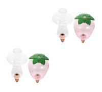 TOYANDONA 2 Set Artefatto per Innaffiare I Fiori Potere Annaffiatura Gocciolare Se Stesso Automatico Picchi Auto -irrigazione Attrezzature per L'irrigazione Ceramica 2 Pezzi * 2