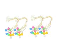 TOYANDONA 2 Set Di Scatole Porta-dentini Per Neonati Per Il Dente Contenitore Porta-dentini Per Bambini Stile Cartone Animato 20 Pezzi*2