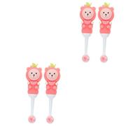 TOYANDONA 2 Set Di Spazzolini Da Denti Per Bambini Dalla Forma Unica Spazzolini Da Denti Per Bambini Da 0 A 9 Anni Setole Morbide Sicuri E Comodi Per I Bambini 2 Pezzi*2