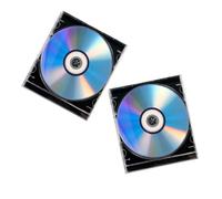 TOYANDONA 2 Set Dischi Registrabili Vuoti Dvd Cd con Custodia Jewel Case Ampia Capacità per Registrazioni Audio e Dati Compatibili con Lettori Dvd Cd e Masterizzatori per Backup e