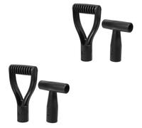 TOYANDONA 2 Set Manico Per Vanga Da Giardinaggio Impugnature Per Vanghe Attrezzi Per Impieghi Gravosi Manico Per Vanga Da Giardinaggio Scavo Manico Per Vanga A Forma Di D 2 pezzi*2