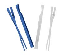 TOYANDONA 2 set Morsetti Stop String Nylon per Accordatura Pianoforte Blu e Bianco Strumenti Accessori per Riparazione e Sordina Voci Medie e Alte