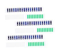 TOYANDONA 2 Set Pollice Pianoforte Scala Adesivi Presente Tag Adesivo Kalimba Scala Adesivi Kalimba Formazione Adesivo Percussioni Nota Adesivo Pollice Pianoforte Nota Adesivi Schegge Di