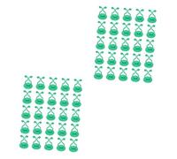 TOYANDONA 2 Set Porta per Verde Titolari Viti Muro Vegetale Clip da Giardino Clip di Fissaggio della Vite Calcolo di Titoli di Vite Porta Rampicanti da Parete Addominali 50 Pezzi * 2