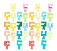 TOYANDONA 2 Set Puzzle Educativo in Legno per Figure Geometriche | Apprendimento Precoce e Scuola Dell’infanzia, 6,3x6,3 Pollici, Gioco Cognitivo