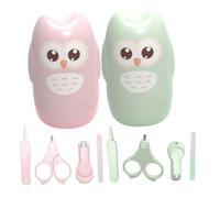 TOYANDONA 2 Set Sacco A Pelo Per Piccoli Kit Manicure Rimozione Lima Per Unghie In Acciaio Inox Per Abs