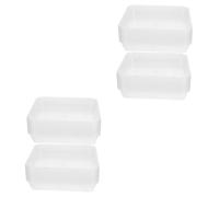 TOYANDONA 2 Set Vassoio per Fioriere Pianta Piattiere per All'aperto Casa Fitosanitario Piante da Esterno Sottovasi per Piante Sottovaso per Piante Plastica 20 Pezzi*2